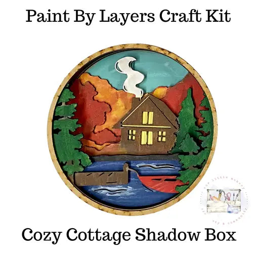 Paint by Layers Shadow Box Kits