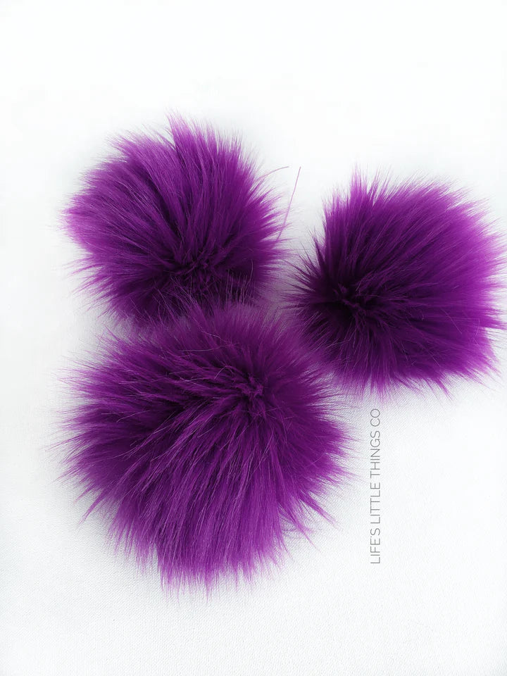 Faux Fur Pom Pom