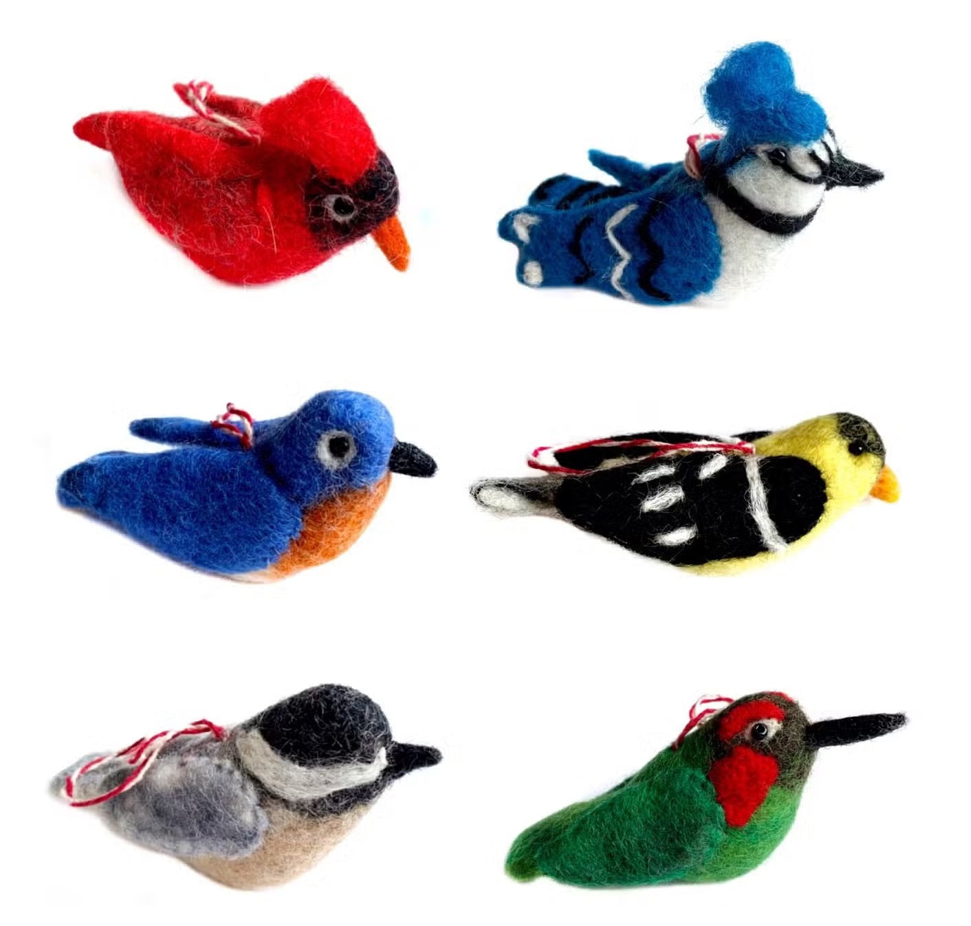 Hummingbird Felt Wool Ornament