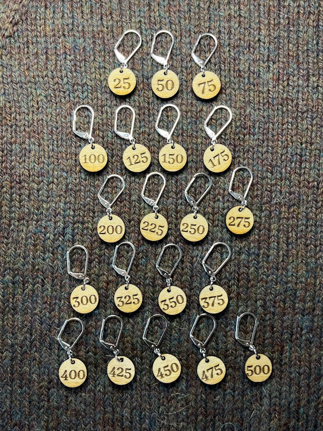 Salish Sea Stitch Markers