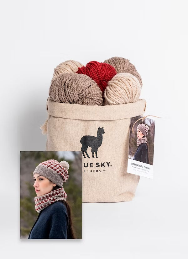 Ishpeming Hat & Cowl Kit