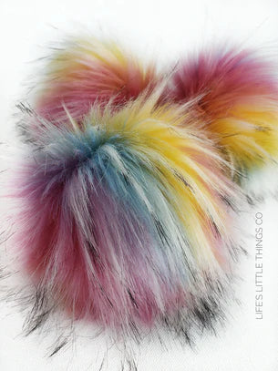 Faux Fur Pom Pom