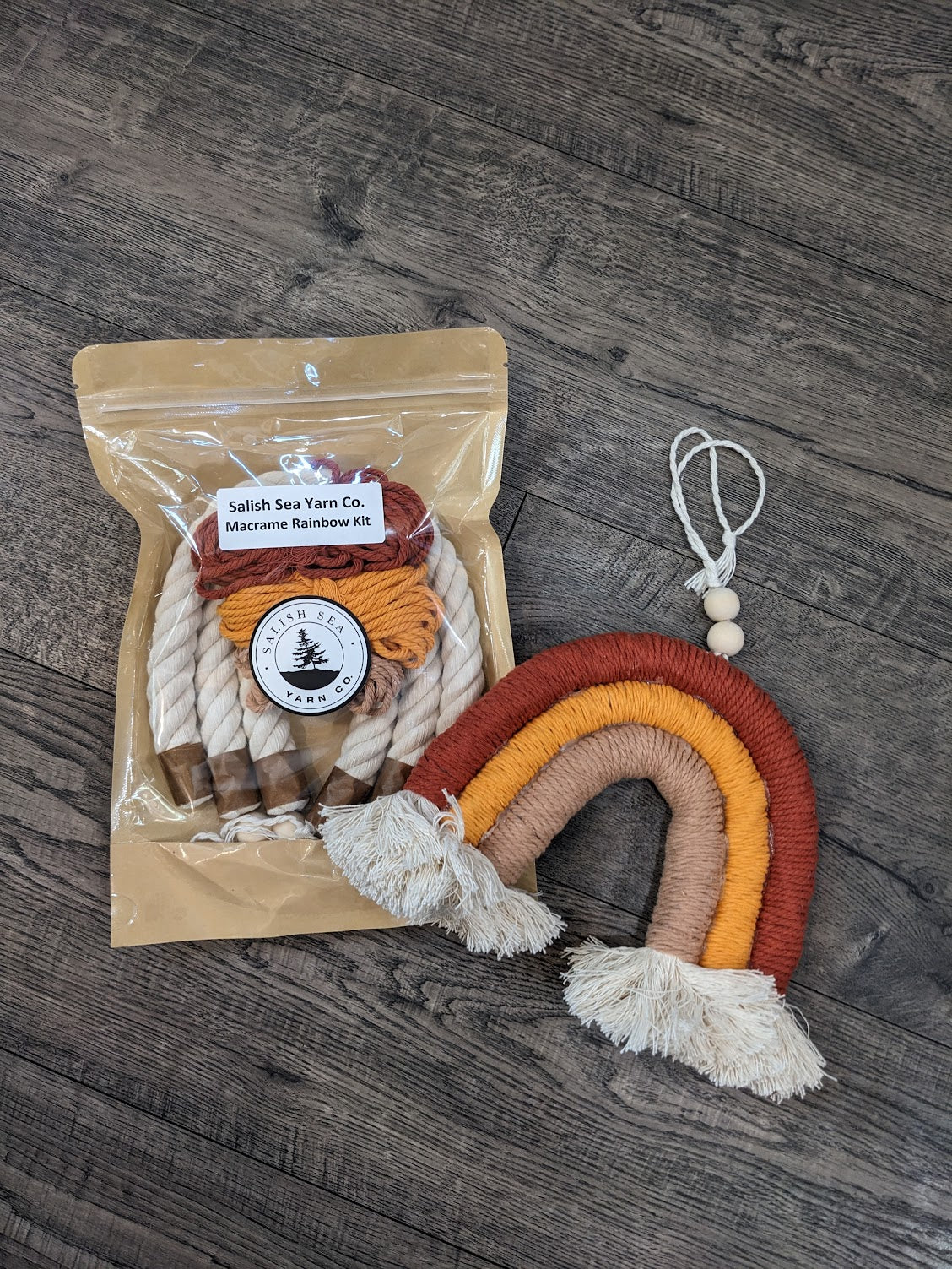 Salish Sea Yarn Co. Macrame Rainbow Kit