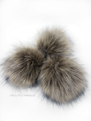 Faux Fur Pom Pom