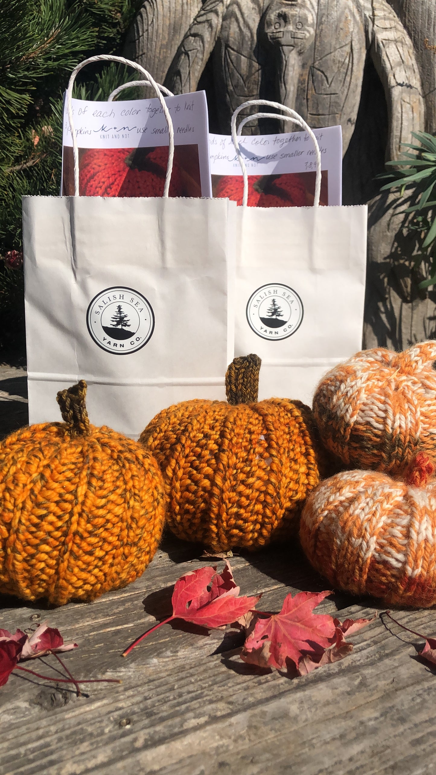 Knit Pumpkin Kit