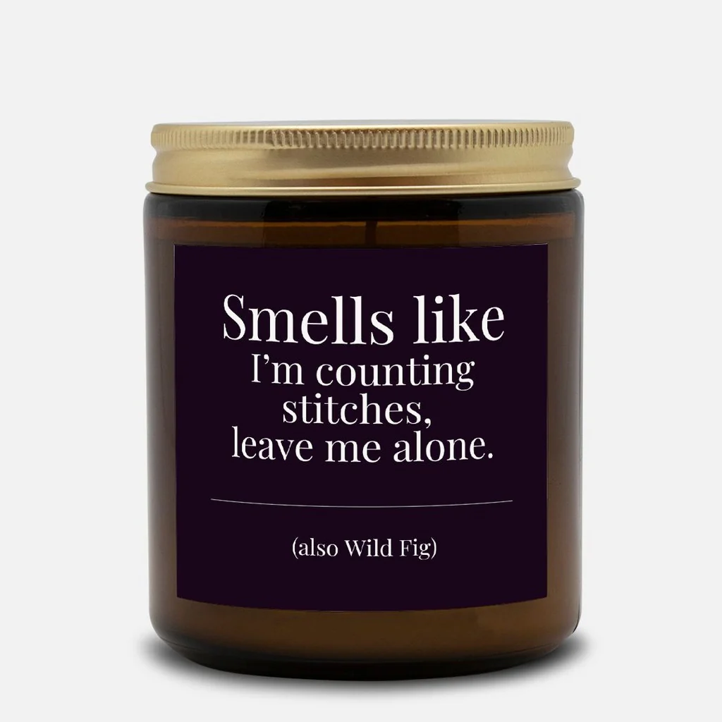 Hand-poured Coconut Soy Wax Candles For Knitters