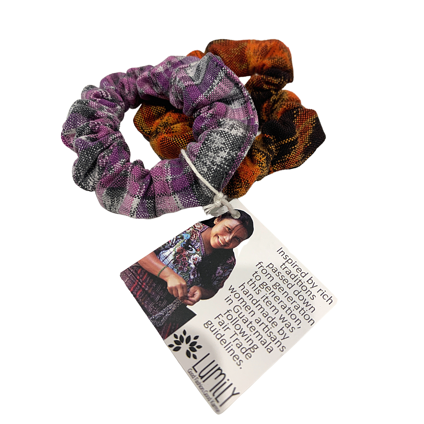Lumily Upcycled Scrunchie 2-Pack