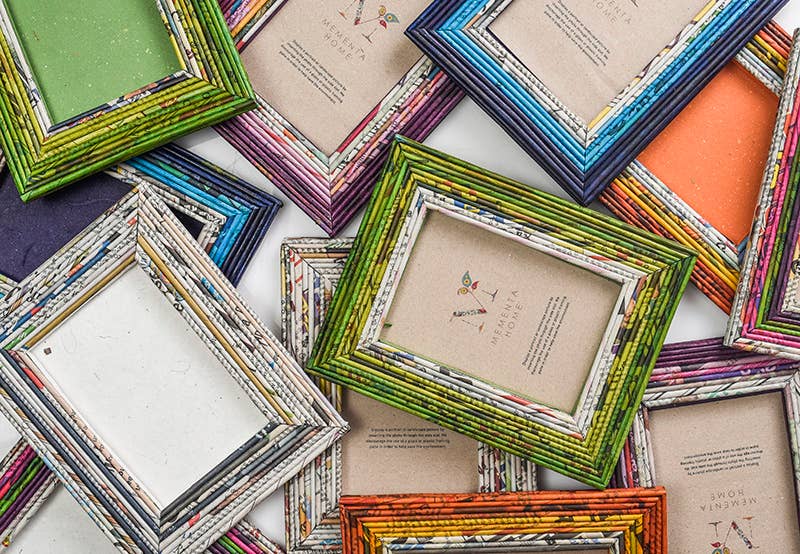 Newspaper Art Picture Frames