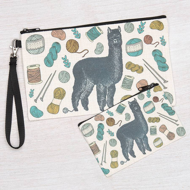 Alpaca Zipper Pouch