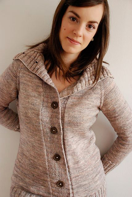 Knitbot Calligraphy Cardigan Pattern