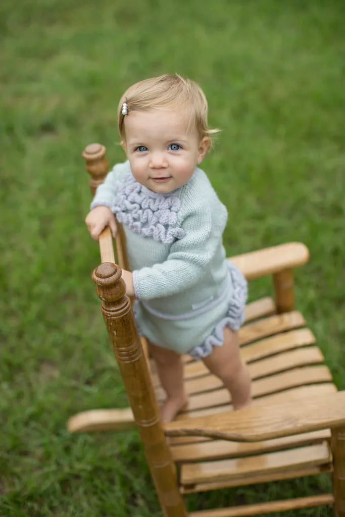 Tot Toppers Fancy Ruffles Pullover & Bottom Pattern
