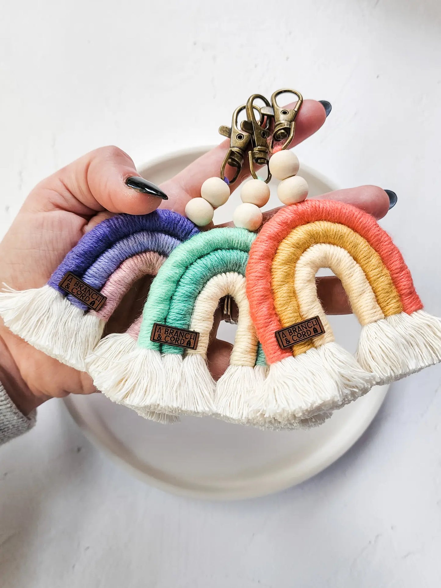 Rainbow Diffuser Keychain
