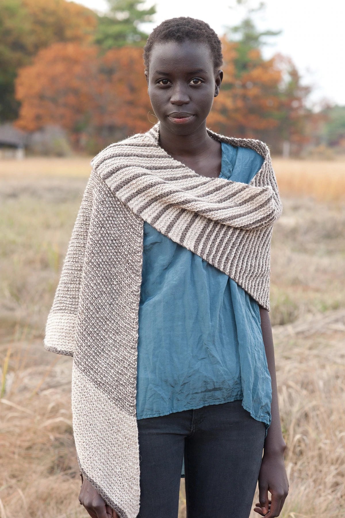 Quince & Co Rikochan Shawl Pattern