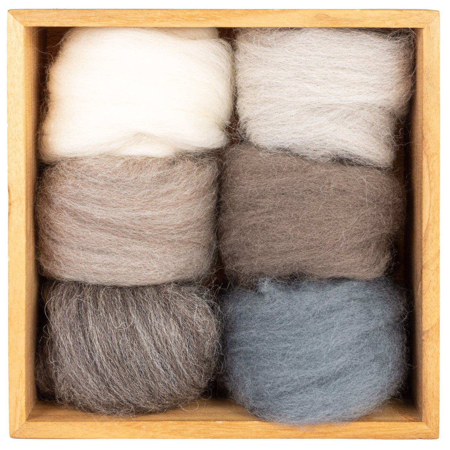 Woolpets Wool Roving Sets - 6 pack