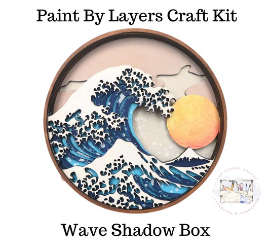 Paint by Layers Shadow Box Kits