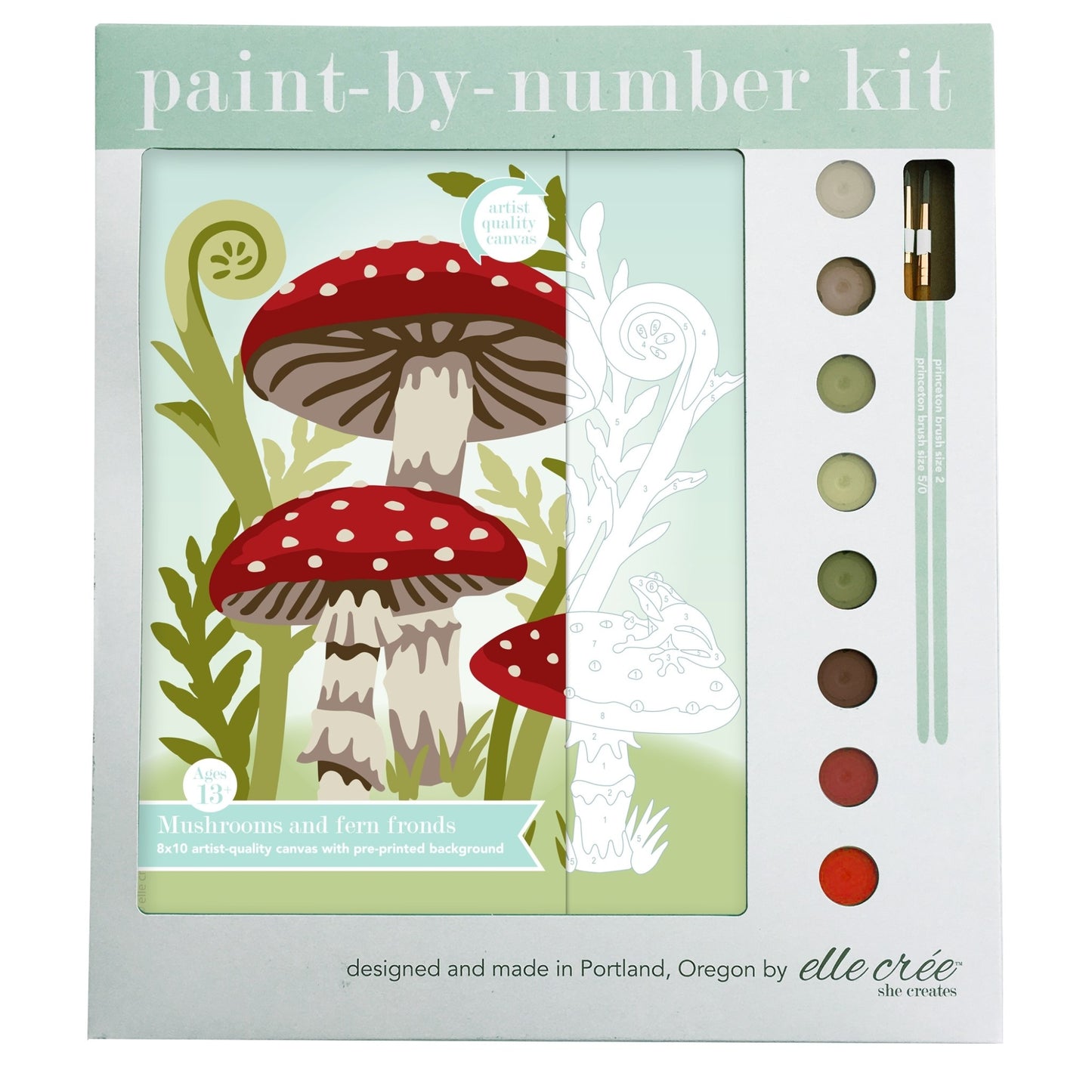 Canvas Paint By Number Kit
