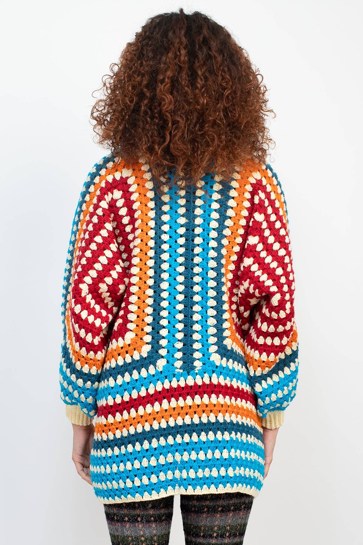 Fiesta Crocheted Cardigan: S/M