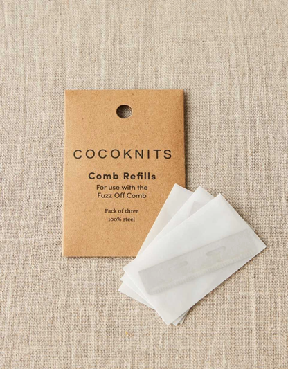 Comb Refills for Fuzz Off Comb by Cocoknits