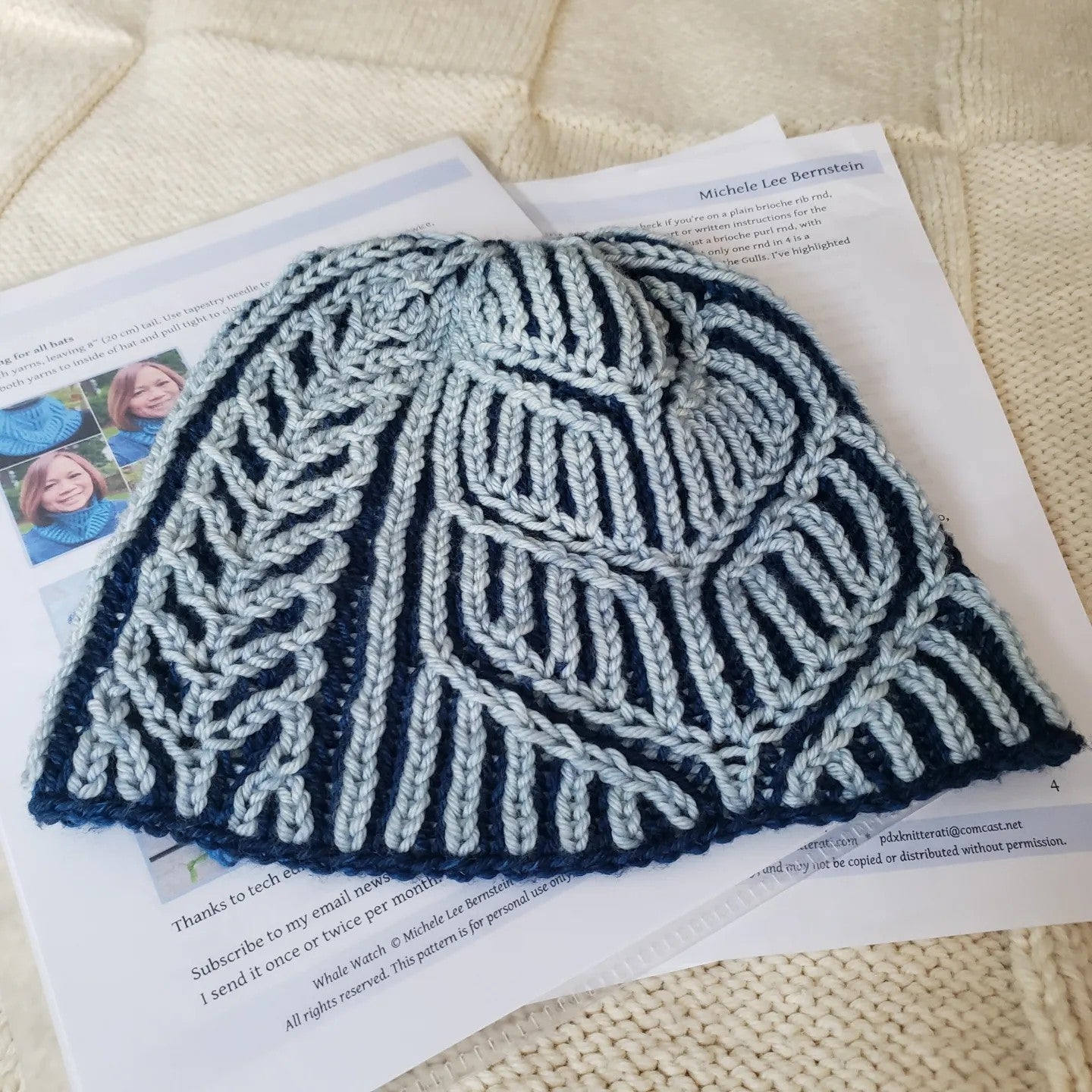 Whale Watch Cap and Cowl