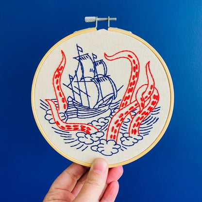Hook, Line and Tinker Embroidery Kits