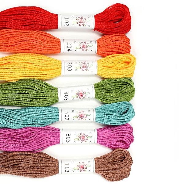 Embroidery Floss Palette by Sublime Stitching