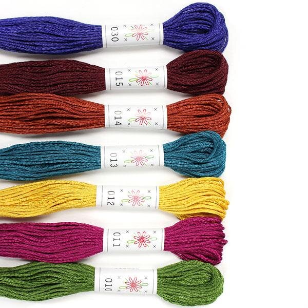 Embroidery Floss Palette by Sublime Stitching
