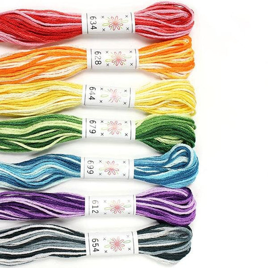 Embroidery Floss Palette