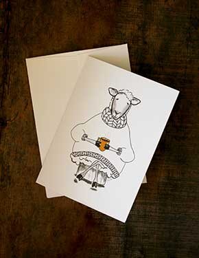 Greeting Card - Ewe Are My Cup Of Tea
