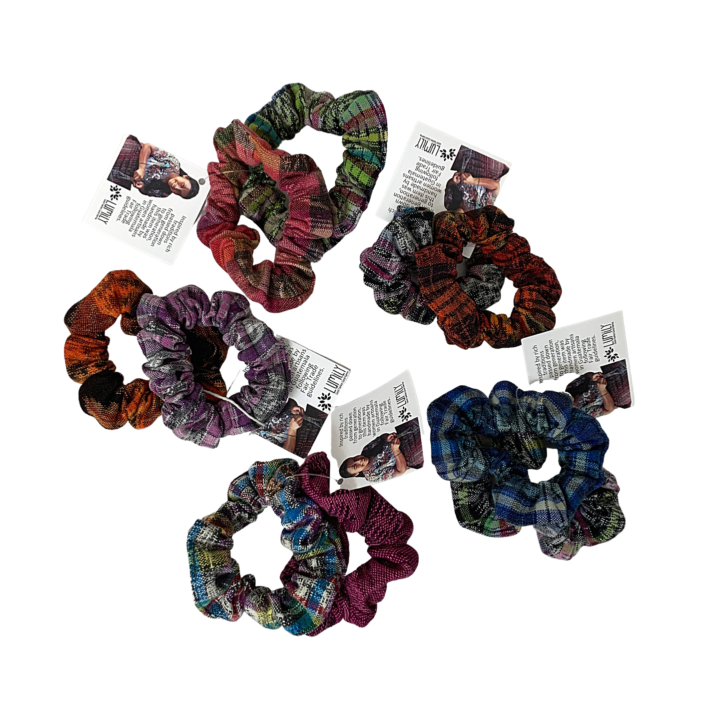 Lumily Upcycled Scrunchie 2-Pack