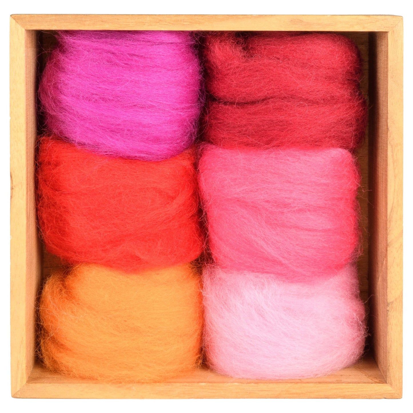 Woolpets Wool Roving Sets - 6 pack