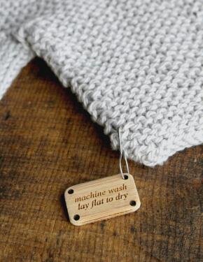 Wooden Wash Tags